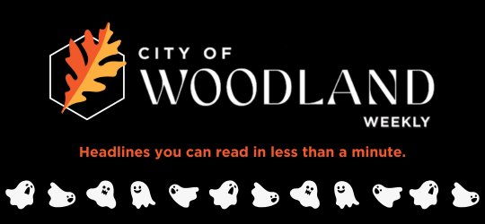 City of Woodland Weekly Header