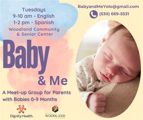 Flyer for Baby and Me Program