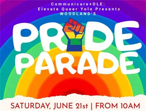 Rainbow Pride Parade Graphic