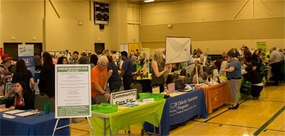 photo of previous senior resource fair