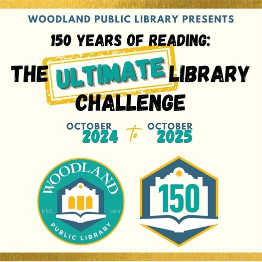 Ultimate Library Reading Challenge Graphic