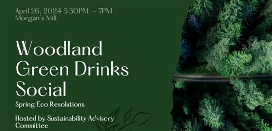 Green Drinks graphic - April 26, 2024