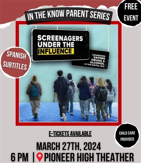 In the Know Parent Series graphic