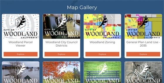 Screenshot of GeoPortal Home