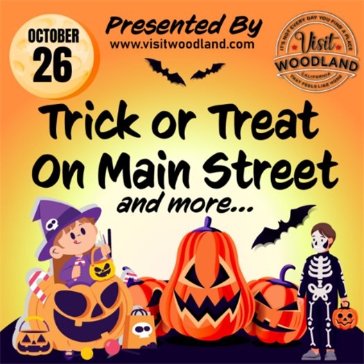Trick or Treat on Main St 2024 graphic