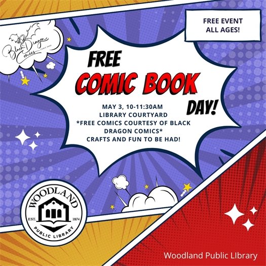 Free Comic Book Day Graphic 2025