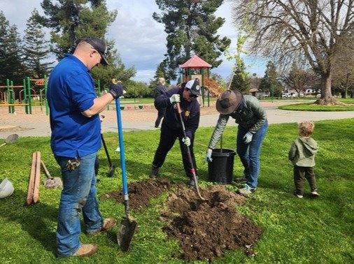Photo from Arbor Day event 2024