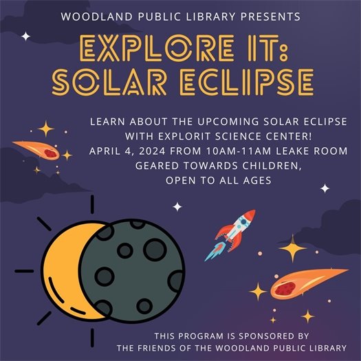 "Explore It: Solar Eclipse" Graphic