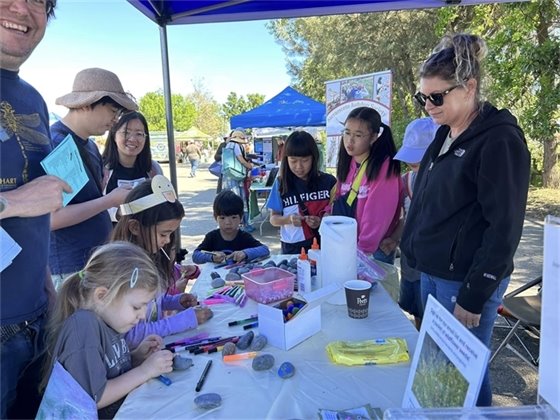 Children enjoying a past Spring Thing event