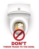 Don't Throw Trash to the Bowl