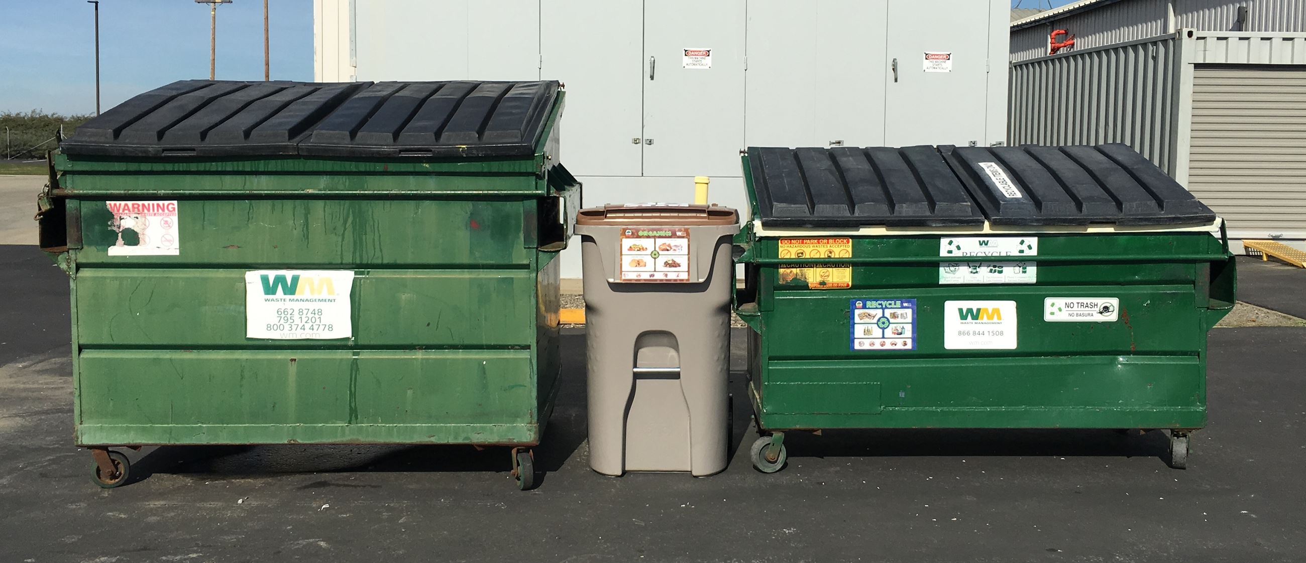 commercial organics bin