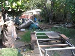 Junk in Yard