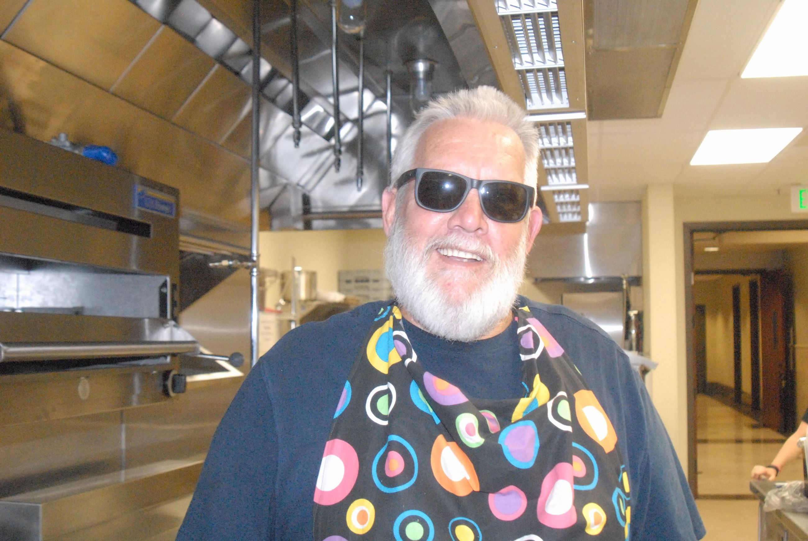 Man wearing sunglasses