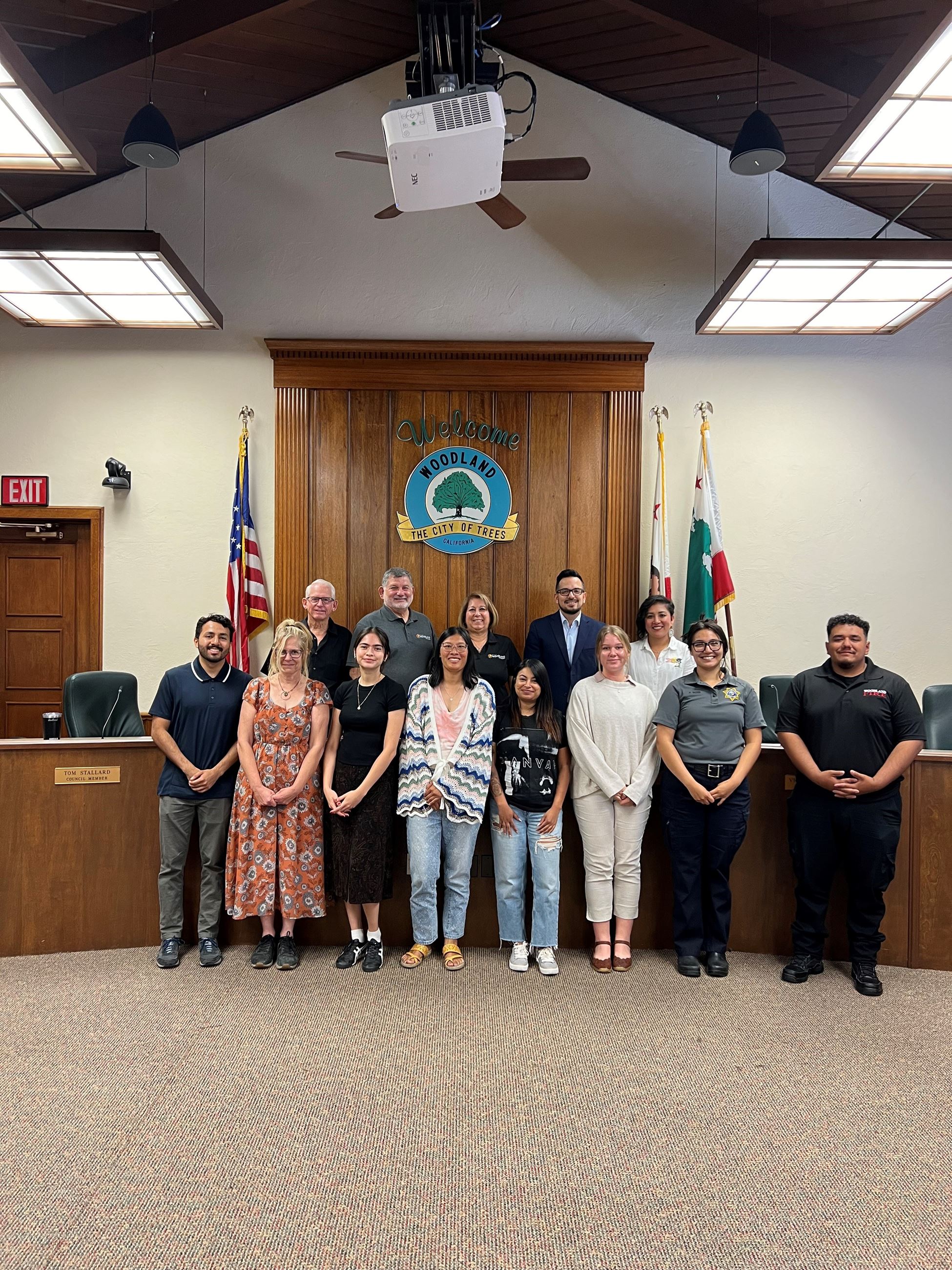Civic Fellows with Elected Officials