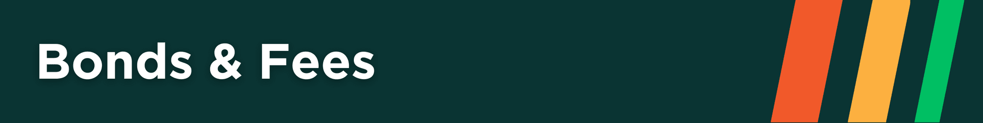 Spring Lake Website Bonds and Fees Header